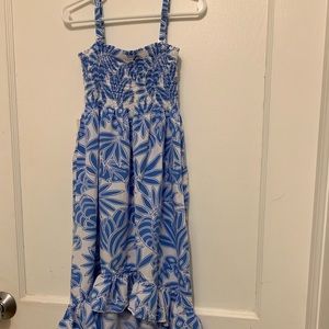 Blue ginger sundress